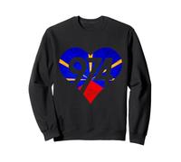 974 Ile de la Réunion - Coeur réunionnais C26 Sweatshirt