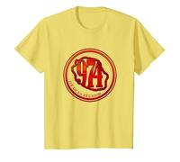 974 Ile de la Réunion - Rouge Bord de mer T-Shirt, Enfant, Citron, 10 Ans