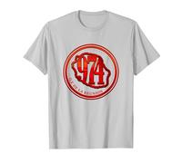 974 Ile de la Réunion - Rouge Bord de mer T-Shirt, Homme, Argent, M