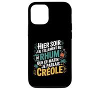 974 J’AI Tellement Bu de Rhum Ce Matin Je Parlais Créole Coque pour iPhone 12/12 Pro
