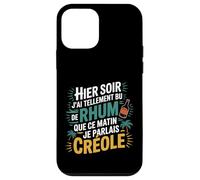 974 J’AI Tellement Bu de Rhum Ce Matin Je Parlais Créole Coque pour iPhone 12 Mini