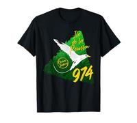974 Réunion - Paille en queue - Brush 2 T-Shirt