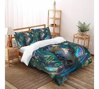 97503637-141ffbe85684cc98baf448137c7af848646ae1a359f843b6c219f1f9ae74bb0eHousse De Couette Ensemble 3D Enfants Enfant 2 Pièces Douce Et Facile D’entretien Taies D’oreiller King(220x240cm)Fermeture Écl