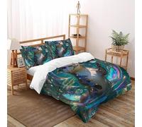 97503637-141ffbe85684cc98baf448137c7af848646ae1a359f843b6c219f1f9ae74bb0eHousses De Couette 3D Enfants 2 Pièces Douce Et Facile D’entretien Taies D’oreiller Super King(260x220cm)Fermeture Éclair Pour