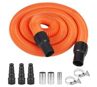 97521 70424 Kit de tuyau de broyeur pour véhicule récréatif compatible avec Thetford Sani-Con Turbo 400S/500S/600S/700, kit de tuyau d'égout compatible avec Sani-Con 62-5800 15/12,62-5800 15/45, 7,9 m