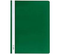 [975458] herlitz Lot de 10 chemises à lamelle format A4 Polypro Vert