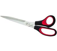 [Ref:976 10] WEDO Ciseaux universel Softgrip Noir Rouge pointu 25,5 cm