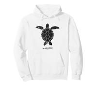 976 Mayotte Tortue de Mer Vintage Maore Sweat à Capuche