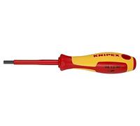 98 13 40 Tournevis isolé hexagonal 4 mm L.Lames : 75 mm KNIPEX