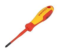 98 25 01 SL Tournevis isolé Pozidriv® PZ1 L. Lames : 80 mm 1 kVAC KNIPEX