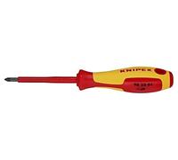 98 25 01 Tournevis isolé Pozidriv® PZ1 L. Lames : 80 mm 1 kVAC KNIPEX
