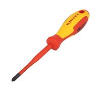 98 25 02 SL Tournevis isolé Pozidriv® PZ2 L. Lames : 100 mm 1 kVAC KNIPEX