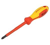 98 25 02 Tournevis isolé Pozidriv® PZ2 L.Lames : 100 mm 1 kVAC KNIPEX