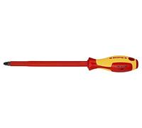 98 25 04 Tournevis isolé Pozidriv® PZ4 L. Lames : 200 mm 1 kVAC KNIPEX