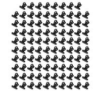 98 Pcs Pince Bulldog Clips, 22,5 mm Pince Papier, Pince à Dessin, Pince à Papier en Métal, Petits Trombones Pince Bouledogue Clips, Pince Document pour Bureau Cuisine Affiches Photos