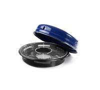 Ibili Barbecue grill sur gaz Churrasquera 980032 – Acier émaillé, inox, poignée intégrée