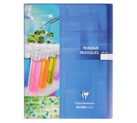 Clairefontaine Cahier Koverbook Travaux Pratiques 24x32 cm 64 p. polypro grands carreaux/unies