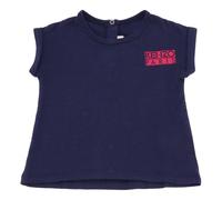 9815J maglia bimba GIRL KENZO KIDS cotton blue t-shirt