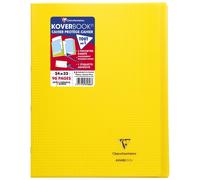 [981606C] Clairefontaine Koverbook cahier piqué 24x32cm 96 pages petits carre...