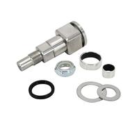 98230A1 Kit d'écrou de bague de bras de direction supérieur pour cardan - Joint pivotant - 866718A01 - Compatible avec Mercruiser Bravo I II III Alpha Gen 2