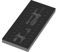 9827 Insert en mousse pour jeu avec cliquet 8007 A VDE Zyklop VDE 1, 1/4", sans outils, 172 x 30 x 392 mm