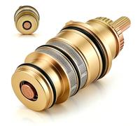 98282000 Unité de Contrôle de la Température,Cartouche Thermostatique 3/4'' | Compatible avec Hansgrohe 98282000, Remplaçant la Vanne pour Mitigeur de Douche et Baignoire 2 ou 3 Trous