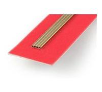 9831 1.5mm x .225mm wall brass tube (300mm) (4) G