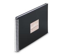 [9832] Hama Album à spirale "Fine Art", 36 x 32 cm, 50 pages blanches, New Black