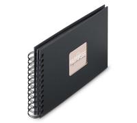 [9833] Hama Album à spirale "Fine Art", 24 x 17 cm, 50 pages noires, New Black