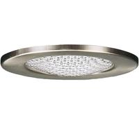 98449 Enc. Meuble Verre Structuré,Max. 20W,12V,G4,66Mm Acier Bros./Tôled¿Acier/Verre