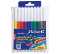 Pelikan Feutres Colorella Star – 10 feutres triangulaires