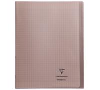 Clairefontaine Cahier Koverbook 24x32 cm 140 p grands carreaux couverture Polypro couleur aléatoire