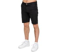 989Zé ENZO Hommes Chino Shorts Bermudas Classique Stretch Coton Homme Casual Short avec Poche EZS647 Noir 34