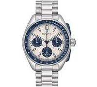 Bulova Montre Homme 98K112 Lunar Pilot - Quartz, Chronographe, Bracelet en acier bicolore