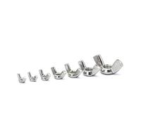 98pcs Wing Nut assortment kit M3 M4 M5 M6 M8 M10 M12 Stainless Steel Wingnuts butterfly nuts for drum bicycle