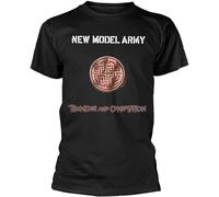98SUNYE New Model Army Thunder and Consolation T-Shirt Black L T-Shirts à Manches Courtes(X-Large)