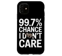 99,7 pour Cent Chances Men Fiche Humour Coque pour iPhone 11