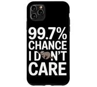 99,7 pour Cent Chances Men Fiche Humour Coque pour iPhone 11 Pro Max