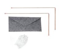 99 9% Cuivre Détecteur Rod Set pour Recherche d'eau Convient pour Divination et Investigations (E)