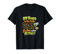99 Bugs in The Code Débogage Humour Programmer Nouveauté T-Shirt