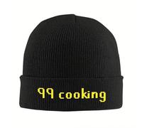 99 Cooking Runescape Casquette Chaude tricotée Hip Hop Bonnet Bonnets d’extérieur Automne Hiver Casquettes d’extérieur pour Adultes