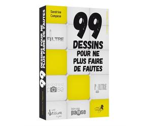 99 dessins pour ne plus faire de fautes - Sandrine Campese - L'opportun Eds De - broché - Méthode de langue