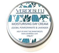 99% Naturel CRÈME RICHE JOUR - GRENADE & LAVANDE - 100 g par VERDEBLEU Pour Peaux Sensibles. pH 5,5. On donne 5% de Bénéfices pour Aider Sauver les Forêts Tropicales.