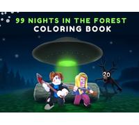 99 Nights in the Forest Coloring Book: A Fun Coloring Adventure for Kids with Favorite Characters, The Deer, Forest Camps, Creatures, Cabins & Survival Scenes
