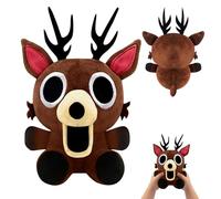 99 Nights in The Forest Deer Peluche, Peluches forestières, 99 Nights in The Forest Deer Peluche, Kawaii Élan Renne Peluche Poupées Peluches pour enfants, Cadeaux pour les fans, collègues et amis