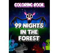 99 Night's The Coloring Book: JUMBO Colouring Pages Of Characters and Iconic Scenes for Kids Ages 4-8 8-12