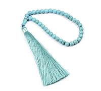 99 Perles 33 Perles Religieux Tasbih Perles De Prière Voiture Pendentif Ornements Prière Turquoise Perles Musulman Bracelet Collier Prière Perle Bracelet pour Hommes Femmes Chapelet Bracelet pour
