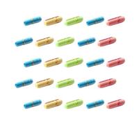 99 Pièces Flacon à Souhaits Transparent Coloré, Papier Plastique | Expression Discrète des Sentiments, Confession Romantique, pour Couples et Famille, Style Réaliste