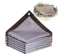99% Shade Net - Pare-soleil réfléchissant en aluminium pour serre et terrasse - Protection contre la chaleur 1x2m 2x2m 3x4m 3x5m 4x6m 6x8m (Taille : 8mx11m)