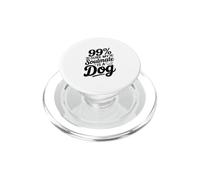 99% sûr Que Mon âme sœur est Un Chien PopSockets PopGrip pour MagSafe